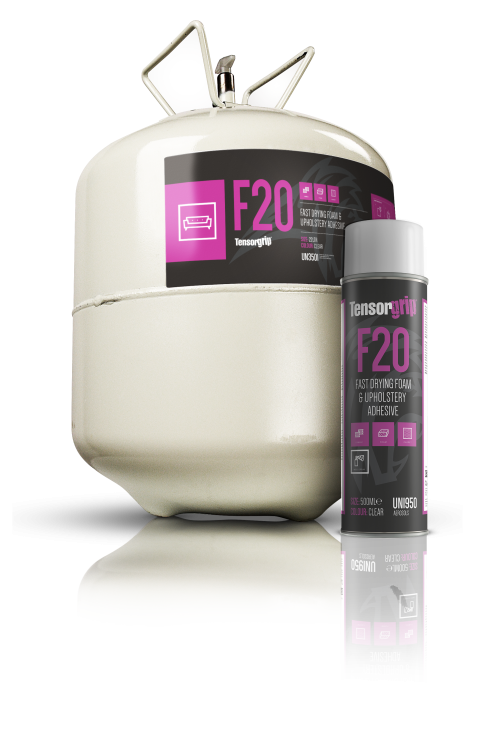 Tensorgrip F20 Fast Drying Foam & Upholstery Adhesive